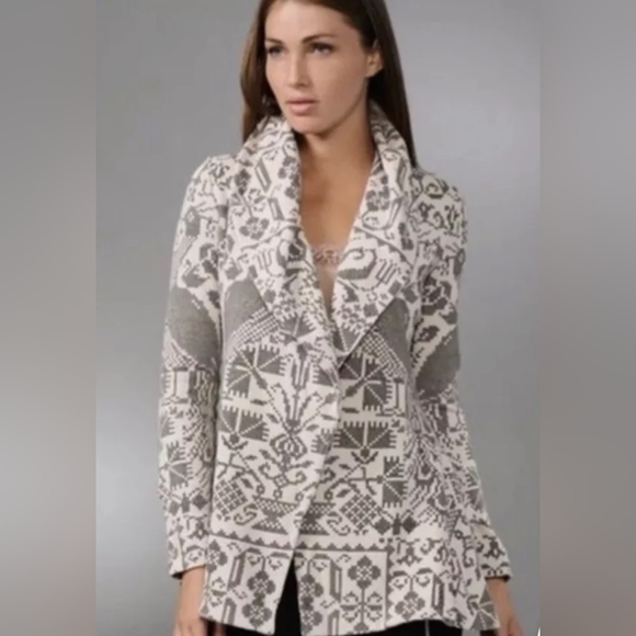 Free People Jackets & Blazers - Free People 100 percent cotton rare peacock swing jacket size small